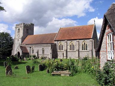 St Margaret church Lewknor